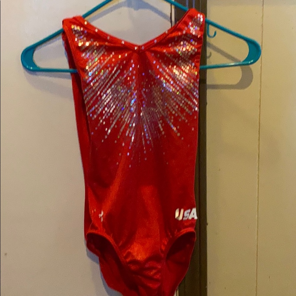 Gymnastics leotard